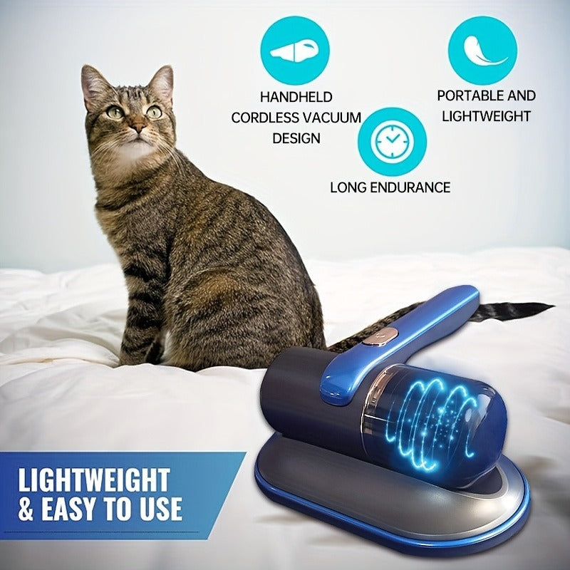 Smart Cordless Vacuum Cleaner – High Suction; Auto Heating for Sofas & Beds