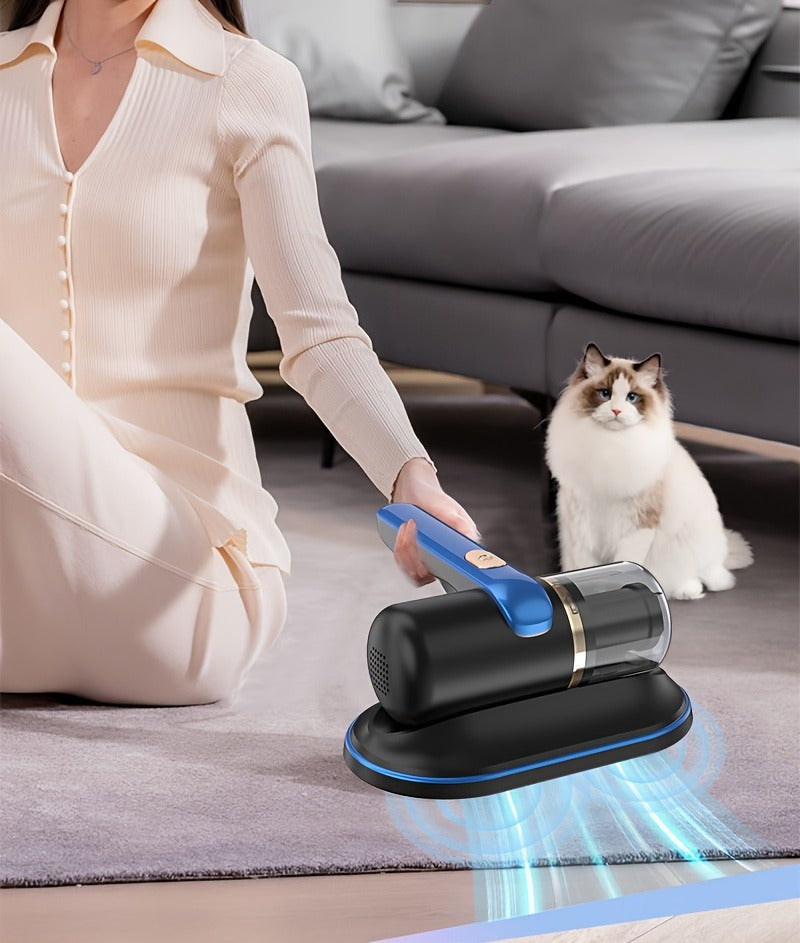 Smart Cordless Vacuum Cleaner – High Suction; Auto Heating for Sofas & Beds