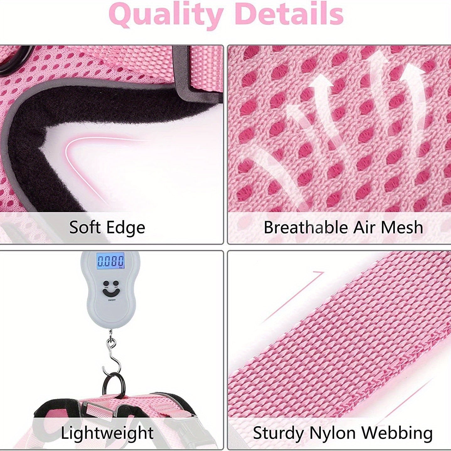Adjustable Cat Traction Rope - Anti-Slip Vest Style Pet Harness