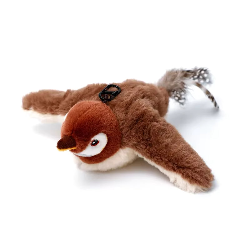 Flapping Bird Toy with Catnip