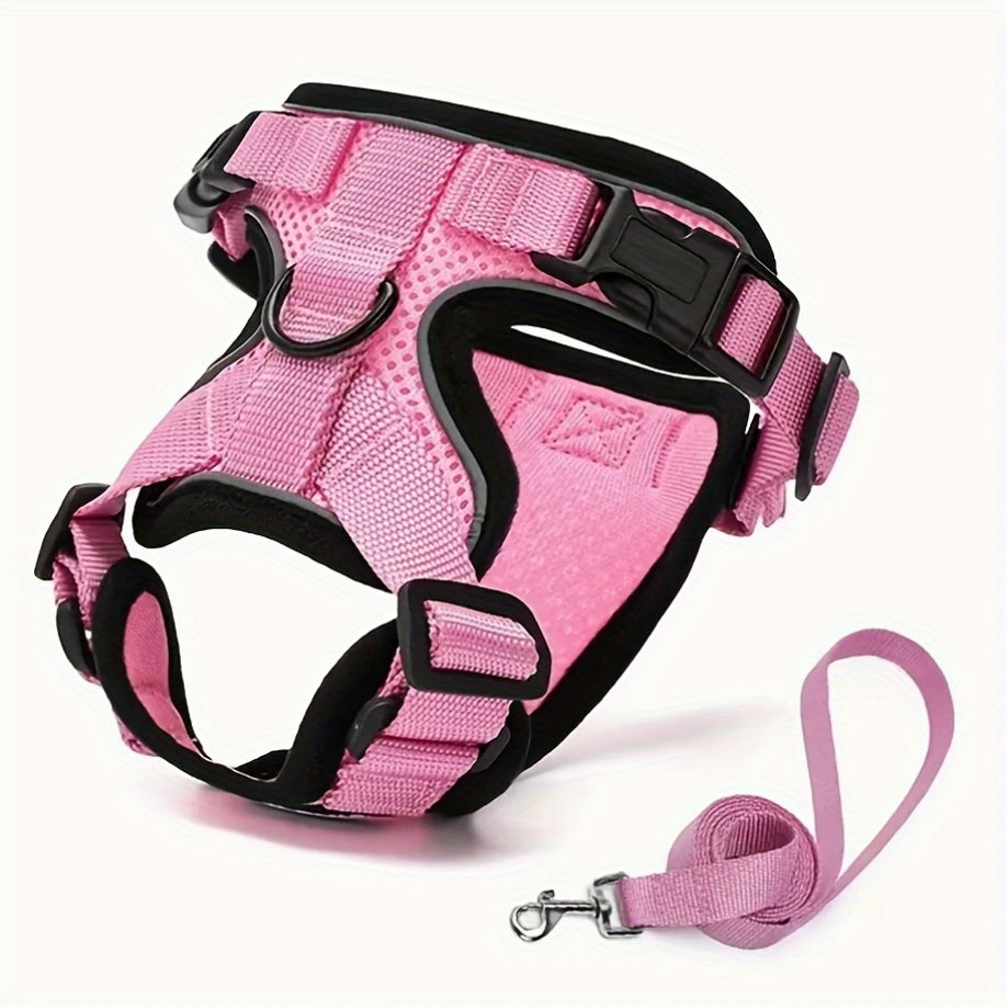 Adjustable Cat Traction Rope - Anti-Slip Vest Style Pet Harness