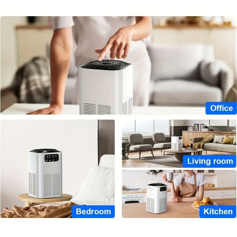 Pet-Friendly Air Purifier – Ultra Quiet 25dB, Removes Pet Hair & Odors
