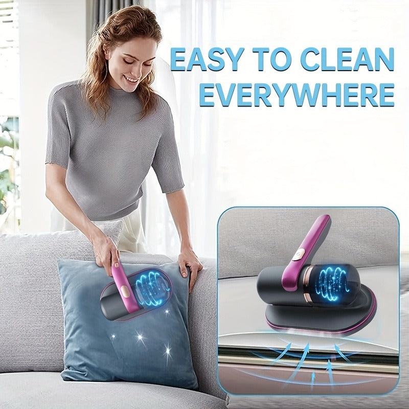 Smart Cordless Vacuum Cleaner – High Suction; Auto Heating for Sofas & Beds