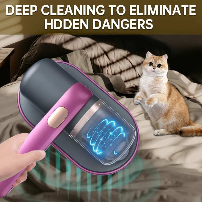 Smart Cordless Vacuum Cleaner – High Suction; Auto Heating for Sofas & Beds