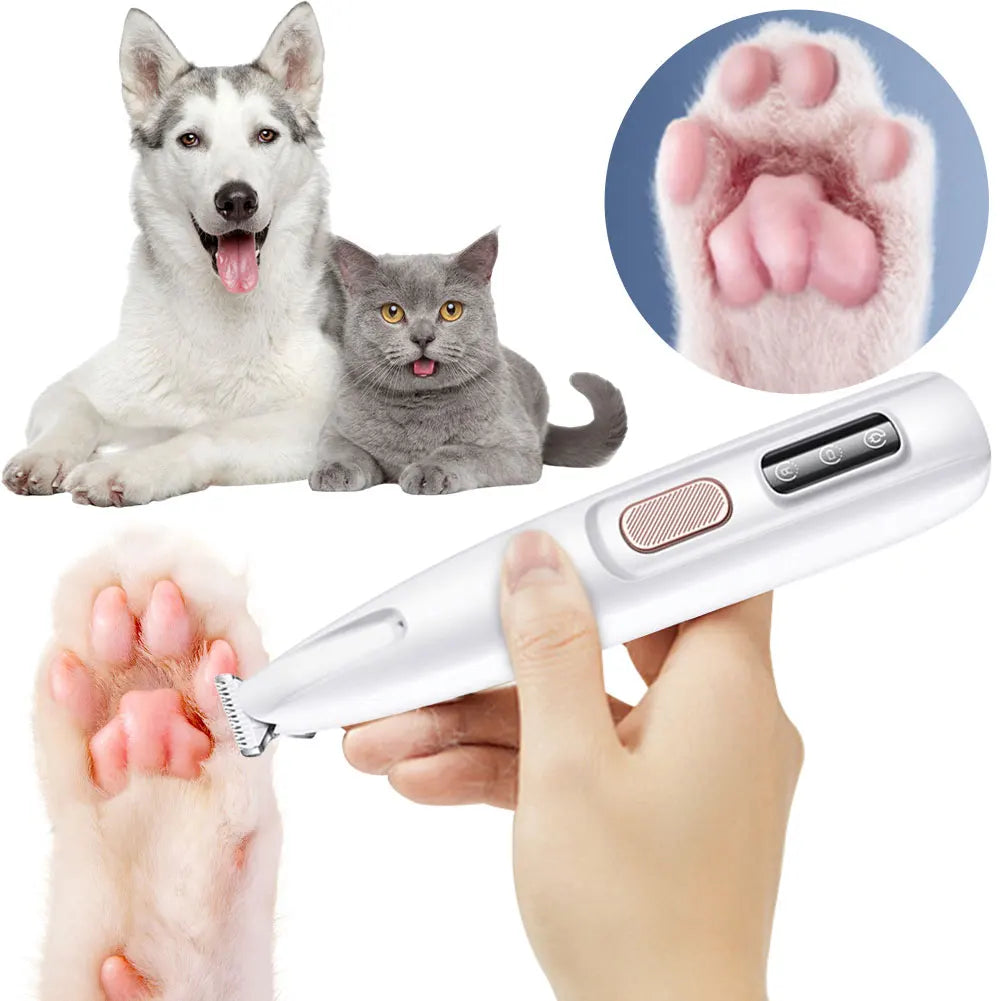 LED Pet Hair Trimmer - Waterproof