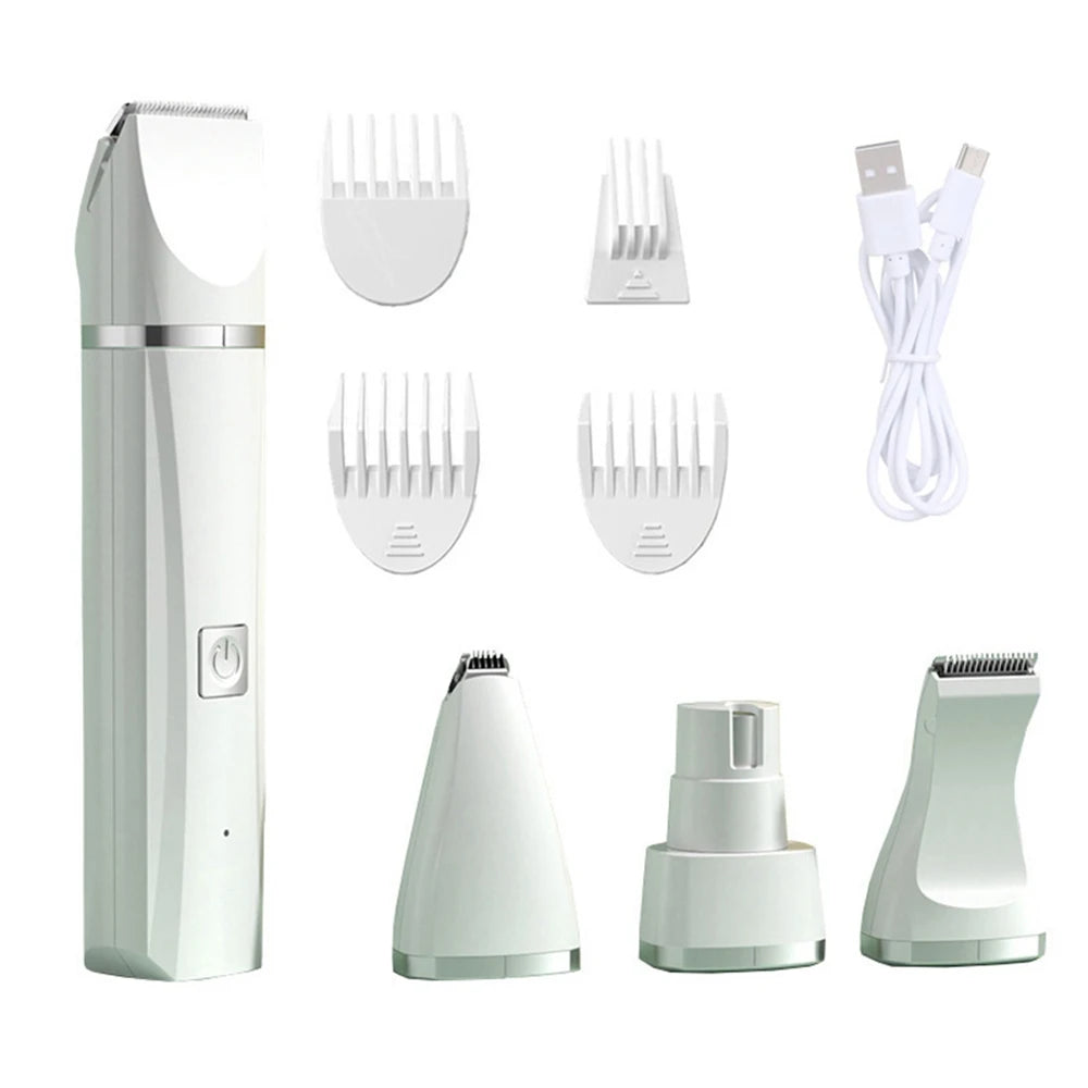 Multi-Purpose Waterproof Pet Hair Clipper & Trimmer