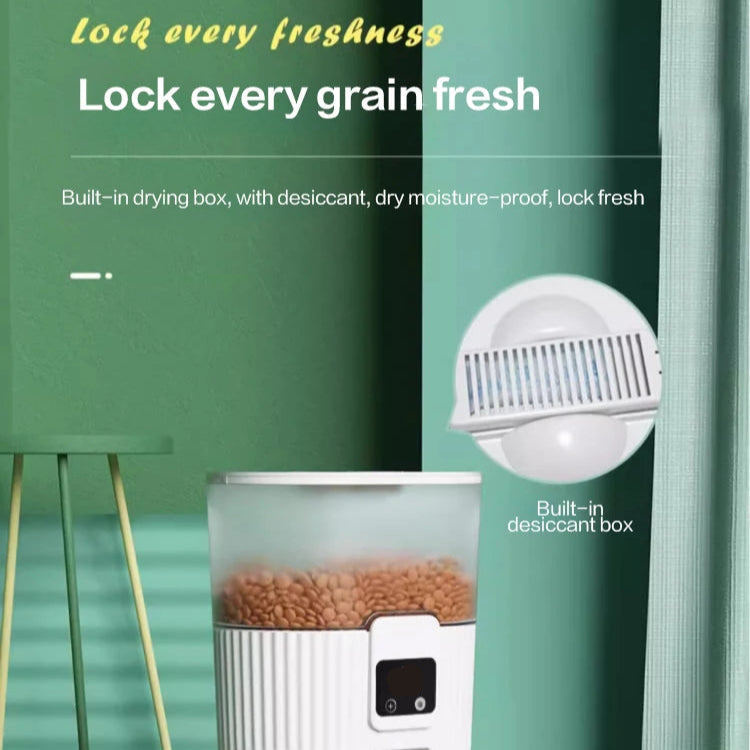 Auto Pet Feeder - WIFI Smart Cat & Dog Food Dispenser
