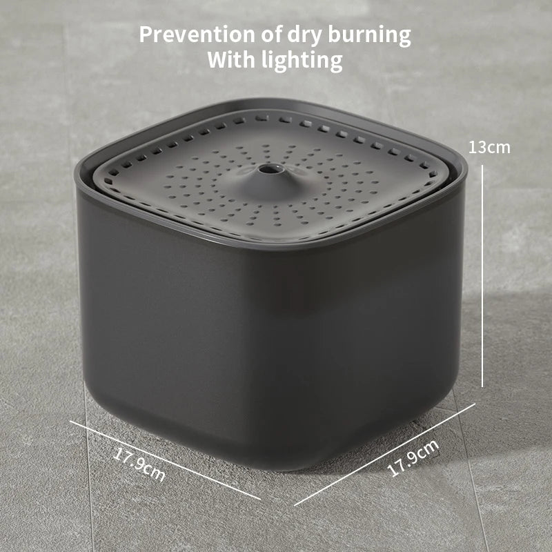 3L Filtered Water Fountain for Dogs & Cats - Ideal for Muti Pets Family