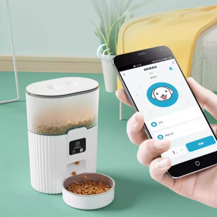 Auto Pet Feeder - WIFI Smart Cat & Dog Food Dispenser