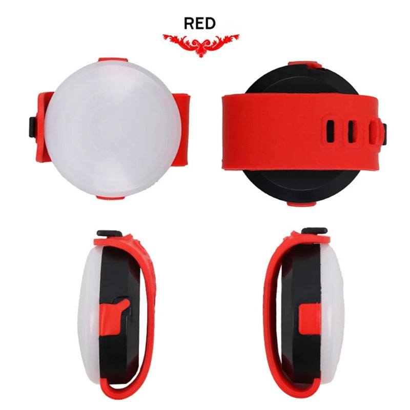 LED Safety Light Pendant for Dog Collars - Rechargeable IPX8