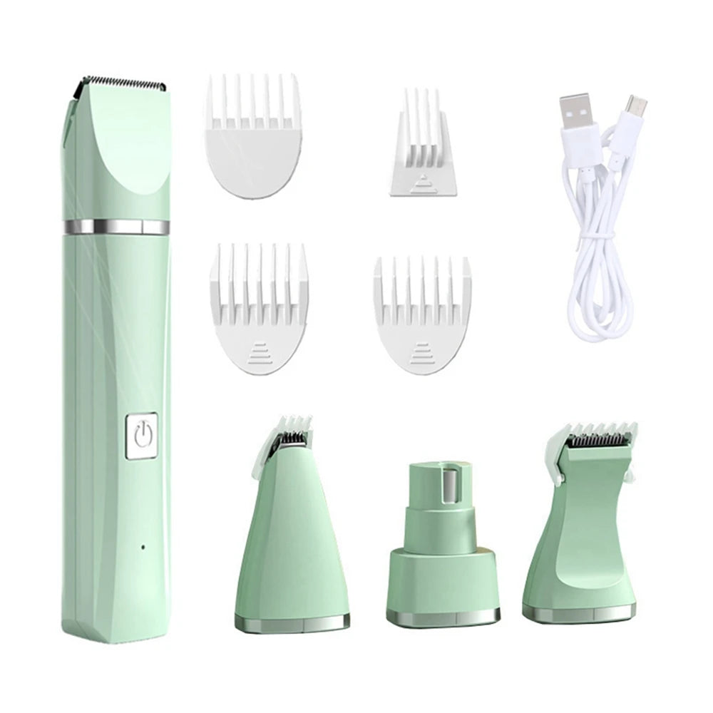 Multi-Purpose Waterproof Pet Hair Clipper & Trimmer