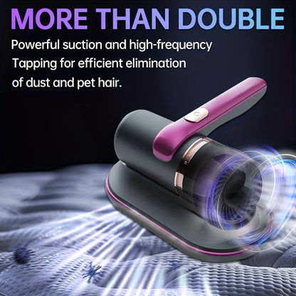 Smart Cordless Vacuum Cleaner – High Suction; Auto Heating for Sofas & Beds