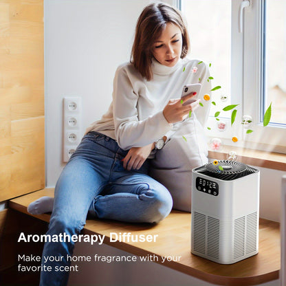 Pet-Friendly Air Purifier – Ultra Quiet 25dB, Removes Pet Hair & Odors