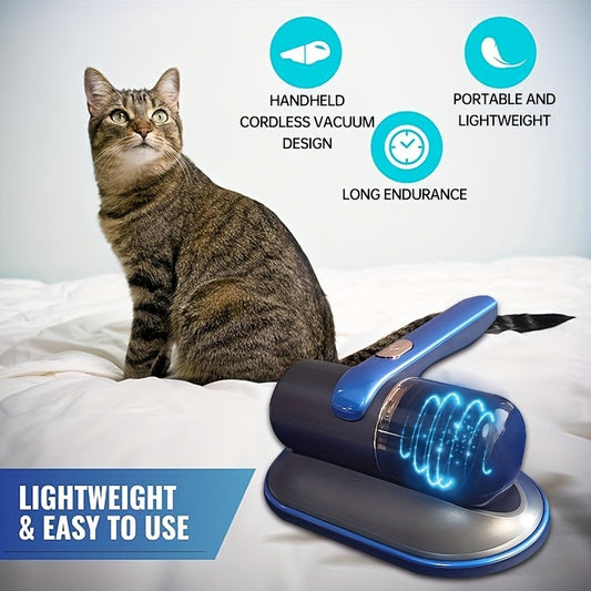 Smart Cordless Vacuum Cleaner – High Suction; Auto Heating for Sofas & Beds
