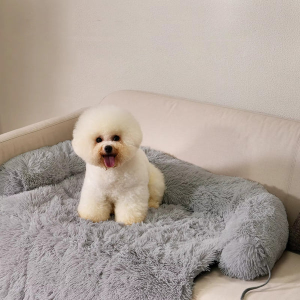 Washable Fluffy Dog Bed