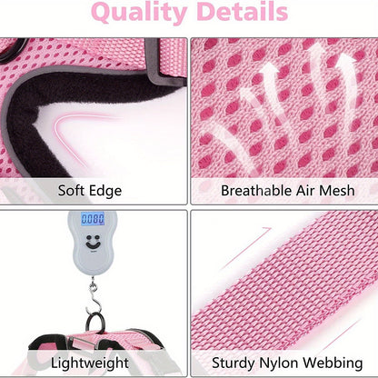 Adjustable Cat Traction Rope - Anti-Slip Vest Style Pet Harness