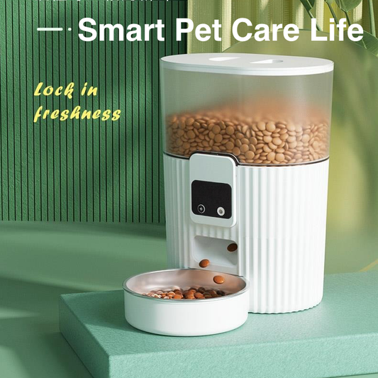 Auto Pet Feeder - WIFI Smart Cat & Dog Food Dispenser