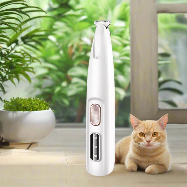 LED Pet Hair Trimmer - Waterproof