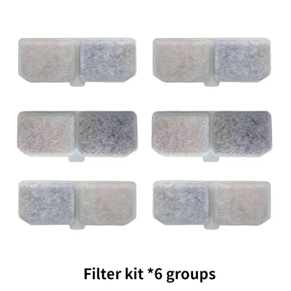 3L Filtered Water Fountain for Dogs & Cats - Ideal for Muti Pets Family