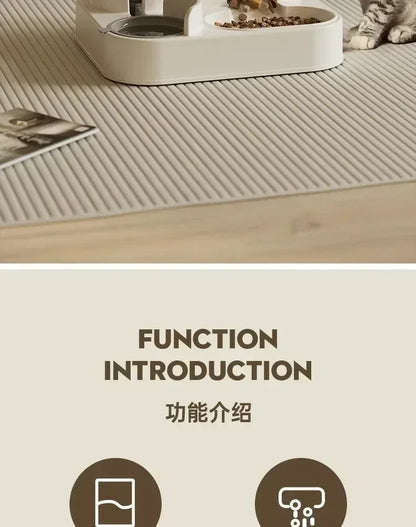 Pet Feeder & Water Fountain for Cats & Dogs
